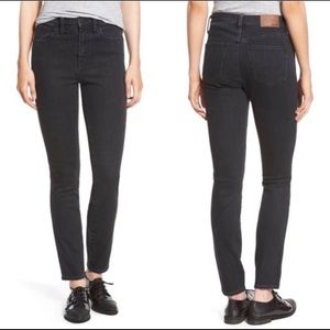 Madewell skinny skinny ankle high riser black Size 28 Stretch